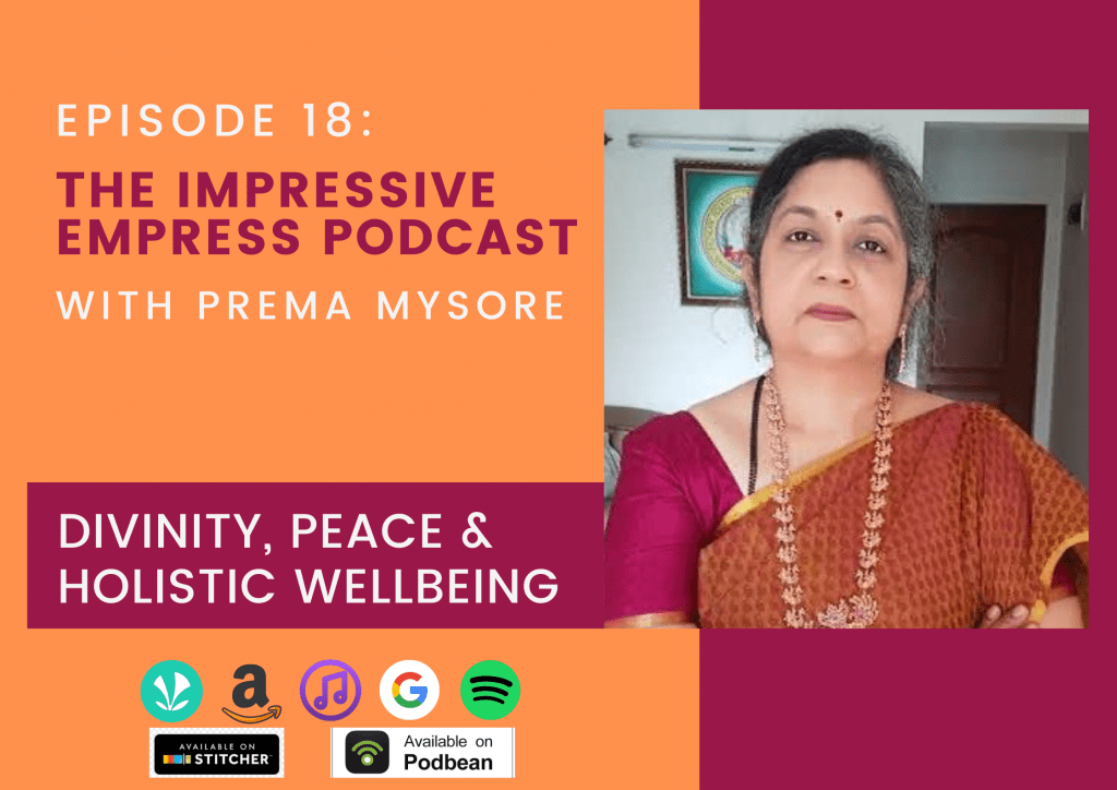 Prema Mysore Podcast Flyer