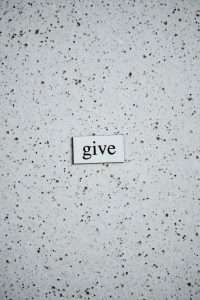 text on a white surface