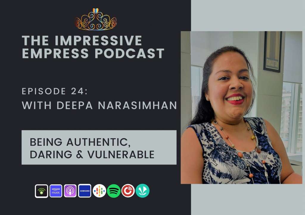 Deepa Narasimhan Podcast Flyer