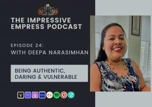 Deepa Narasimhan Podcast Flyer