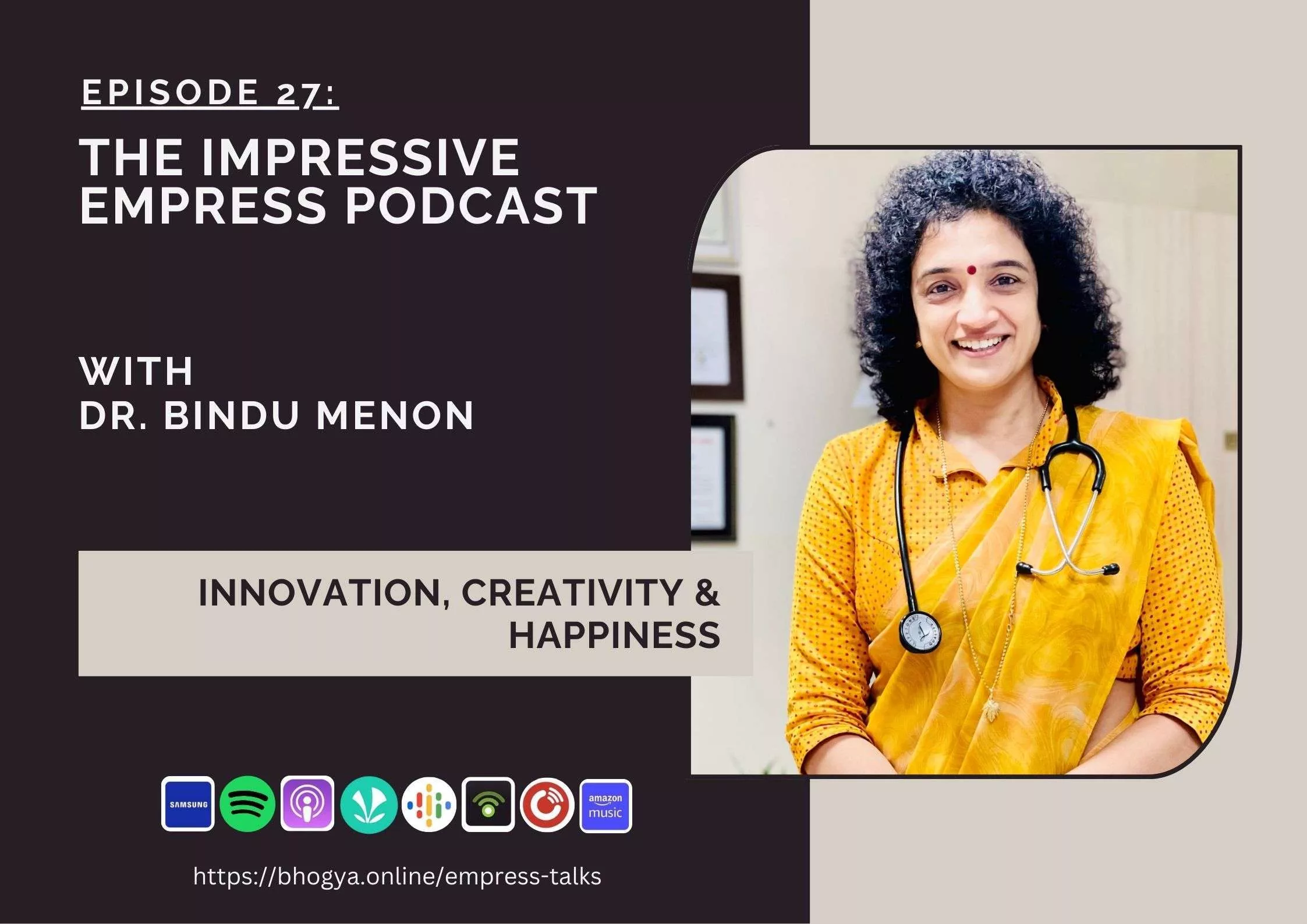 Dr. Bindu Menon - Woman in Medicine