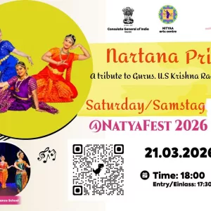 Flyer for Natya Fest 2026 Updated New